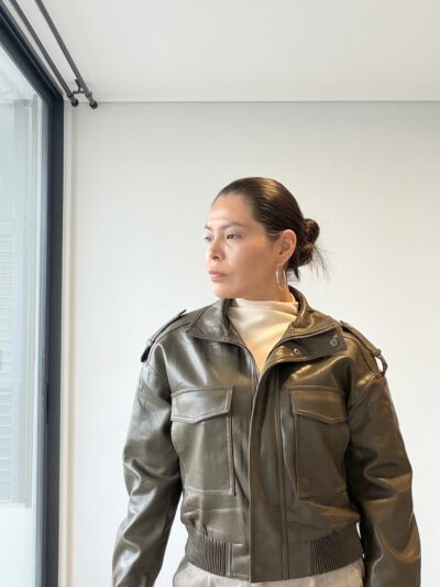 Chaqueta eco cuero Milan