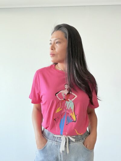 Polera Estampada Chic Girl
