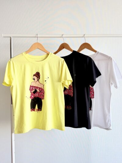 Polera Estampada Chic Girl